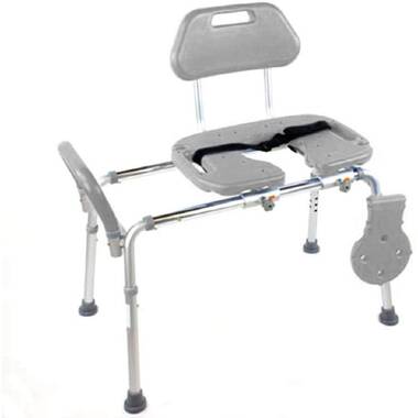 Tub transfer bench with sliding seat hot sale